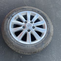 1 Only - 265/50r20 5x5.9 5x150 Lexus LX570 Tundra Sequoia Stock Rims 2 Michelin Tires Only 100% Treads