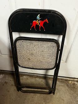 Vintage Children’s Cowboy Chair
