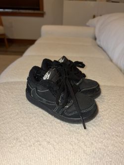 Nike Travis Scott Black Jordan Sneakers Size 5