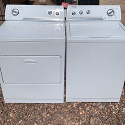 Whirlpool washer and dryer
