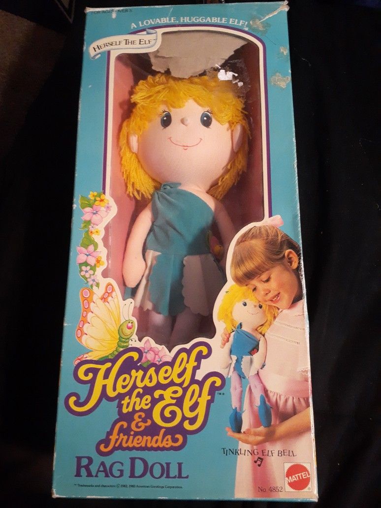 Vintage 1982 Rag Doll