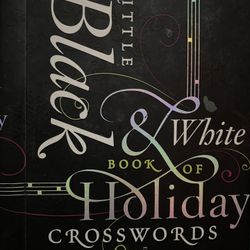 Black & White Book Of Holliday Crosswords