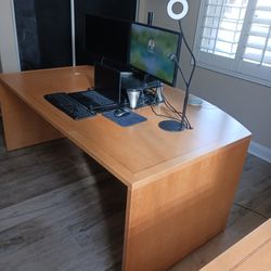 Office Desk And Credenza