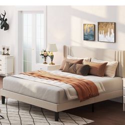 Upholstered Queen Bed Frame