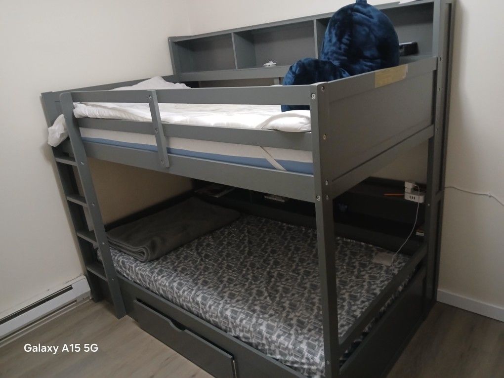 Twin Over Twin Bunk Bed
