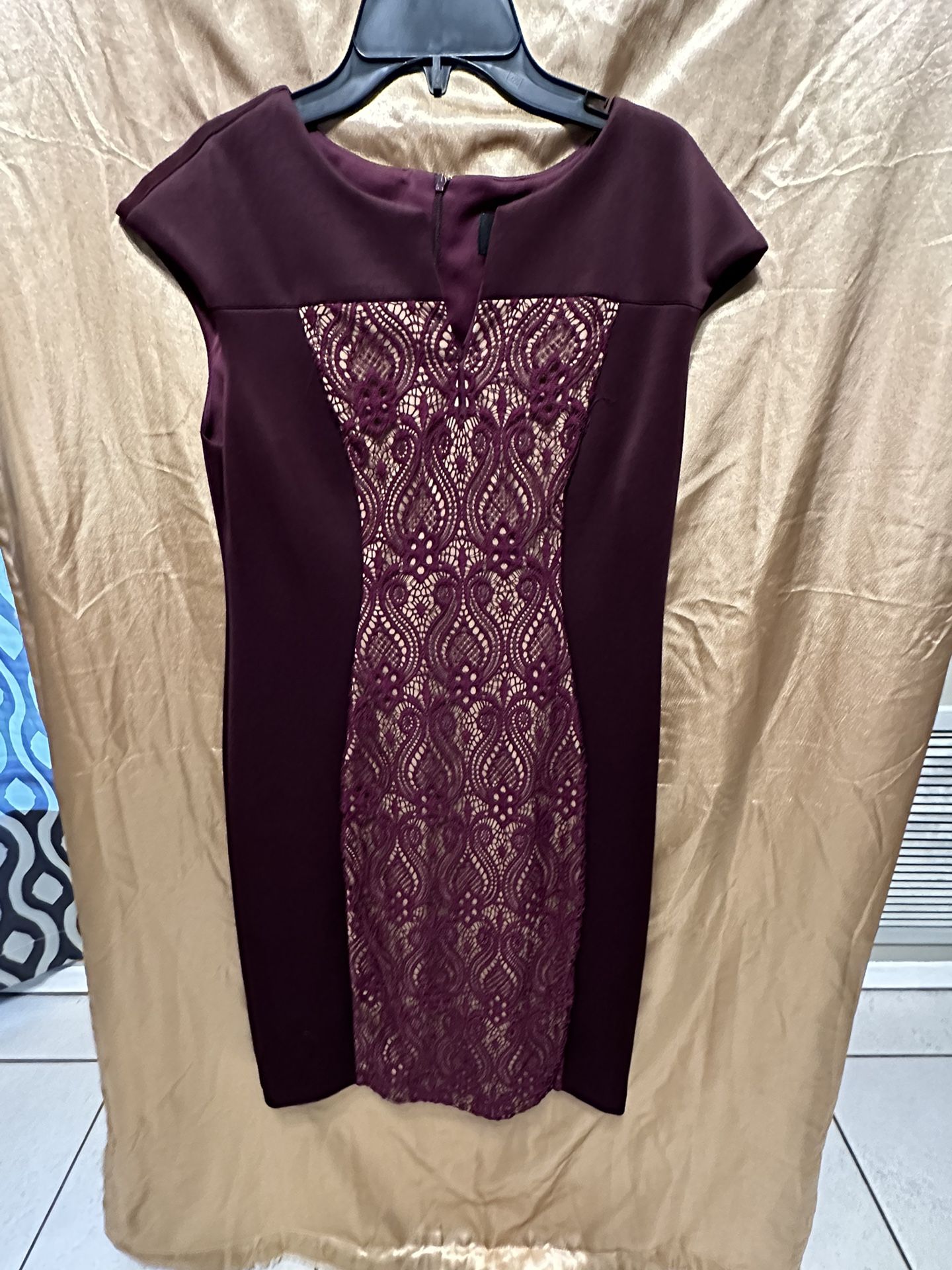 Connected Deep Purple Dress.