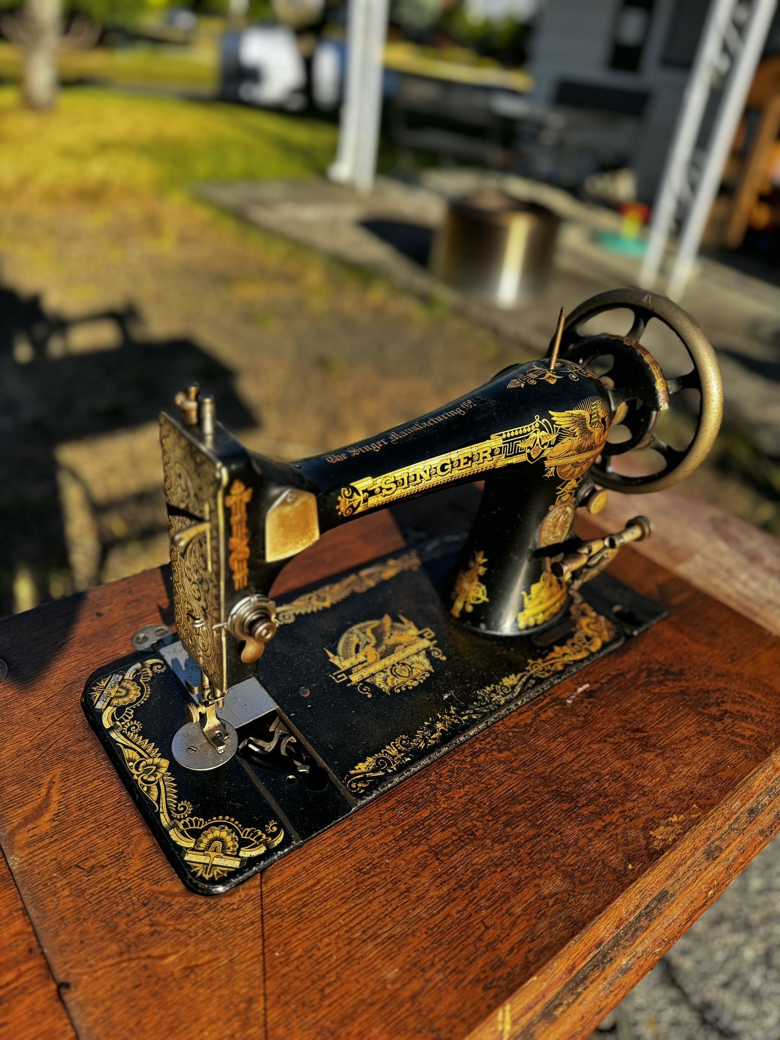 Antique Singer Sewing Machine