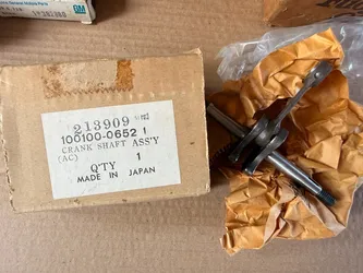 New Genuine Echo Kioritz Crankshaft Assembly 100100-06521 OEM NOS Japan