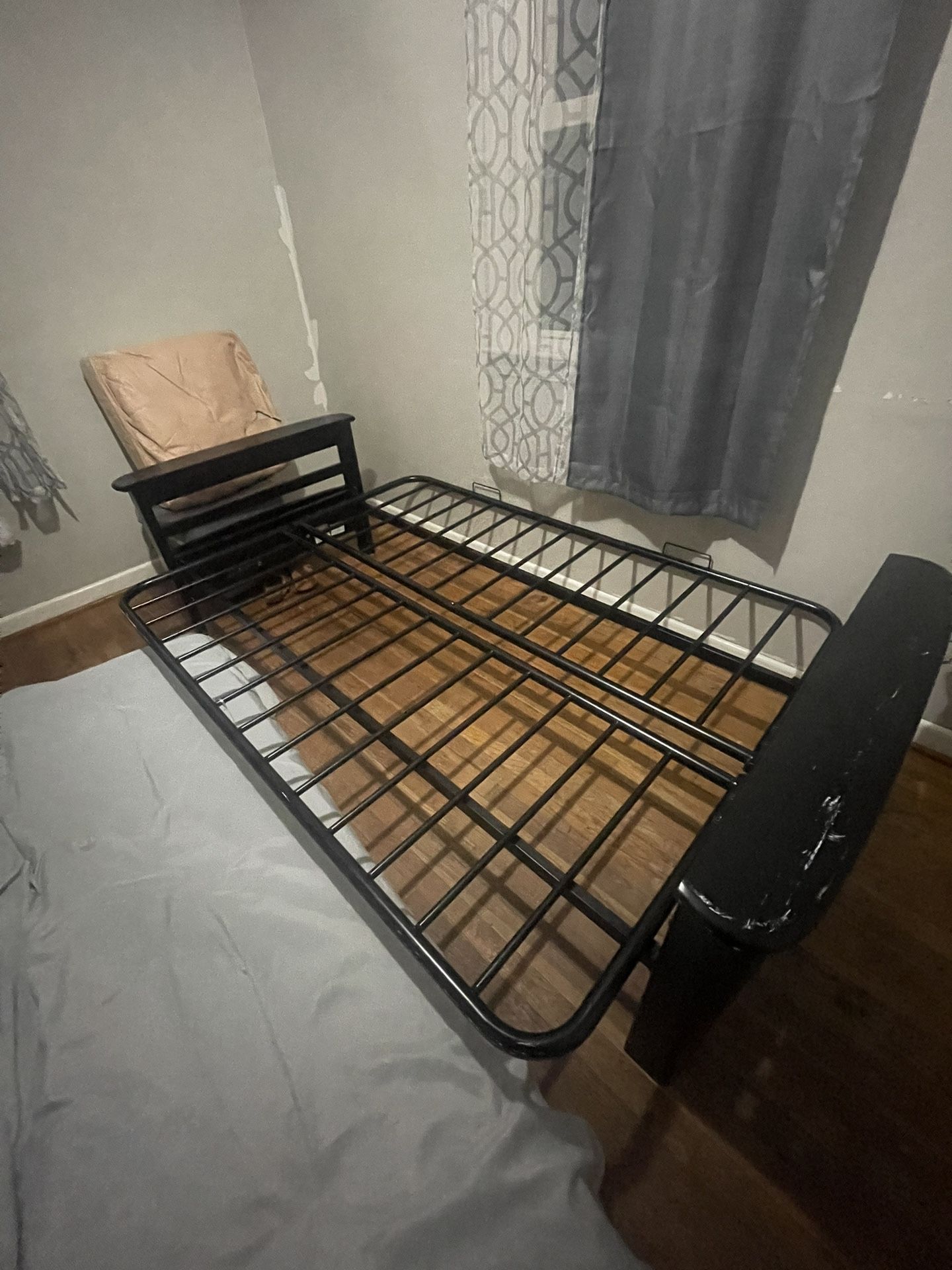 Futon Frame With Wells