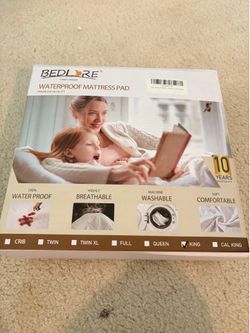 Bedlore Waterproof Mattress Pad