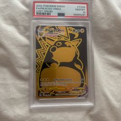 PSA 10 Pikachu Secret Rare TG29/TG30