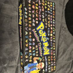 Pokémon Master trainer board game 