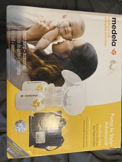 Medela Pump in Style Advanced Pump with Tote, Double Electric pump, Portable Battery Pack, Adjustable Speed and Vacuum,