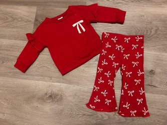 Red bow set