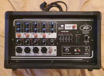 Powered Mixer PA Peavey 200 watts