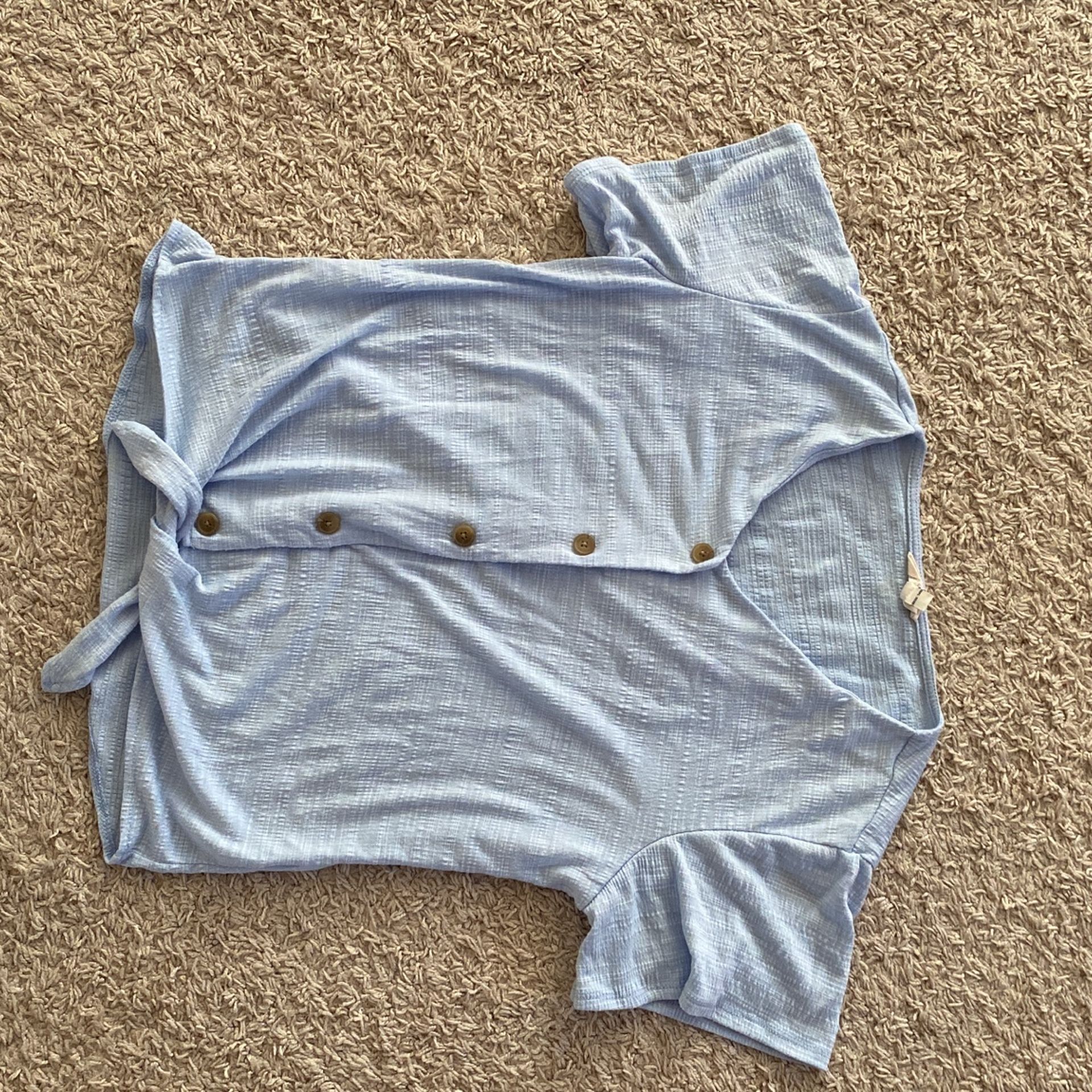 Blue Cardigan