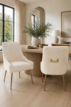🎈Set of 2 upholstered dinning chairs , accent chairs , side chairs M-5