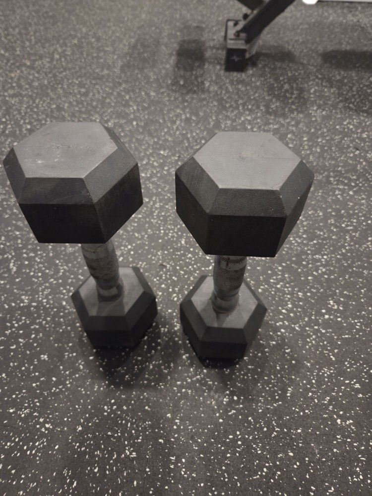 15 lb Dumbells set