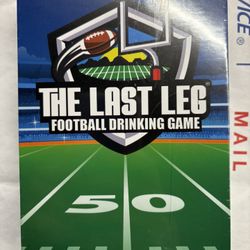 NEW SEALED The Last Leg Football Drinking Game-100 Unique Cards
