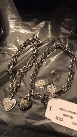 Cookie Lee bracelets and earrings
