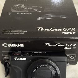 Canon G7X Mark 3