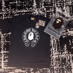 BAPE/Chrome hearts Tee 