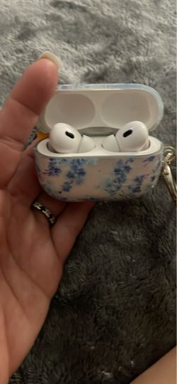 Apple AirPods Pro with Floral Case