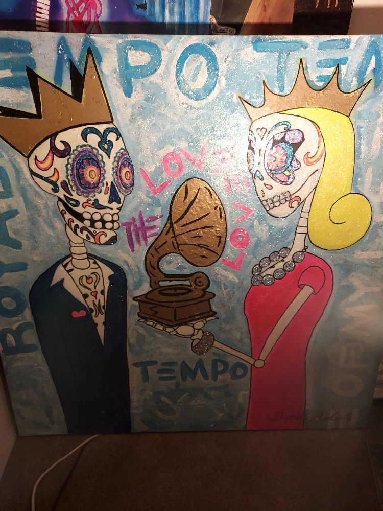 "Love D Tempo" 54"x 54"