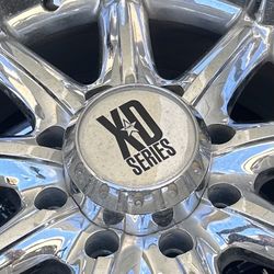 8 LUG XD SERIES BADLANDS WHEELS SND TIRES