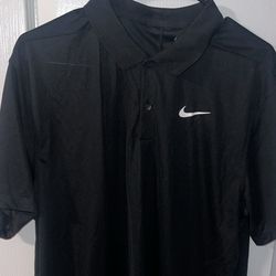 Black Men’s Nike Polo