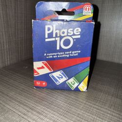 Phase 10 Card Game Complete Set