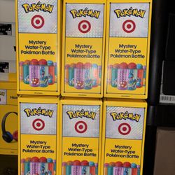 Pokemon Mystery Water Type Pokémon Bottle SEALED