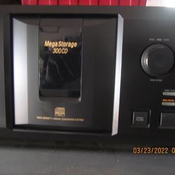Sony CDP-CX355 300-Disc Compact Disc CD Player Changer Mega Changer System Complete with Remote