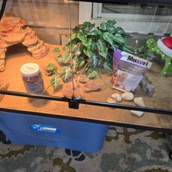 40 gallon terrarium brand new. w/ accessories 