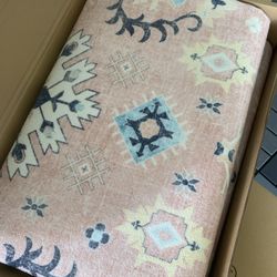 Brand New Washable Area Rug Size 8/10