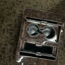 Console Cup Holder With Storage