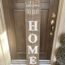 Hobby Lobby Welcome To Our Home Sign