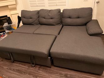 Sectional sofa with chaise Good condition