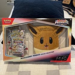 Pokemon TCG: Prismatic Evolution Eevee Accessory Pouch Collection
