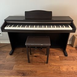 Casio CDP-7000 Digital Piano with Stool Perfect Working Condition
