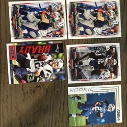 Patriots Lot 2 Brady’s And A Rookie Stephon Gilmore