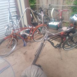Two Cruiser Bikes For Sale