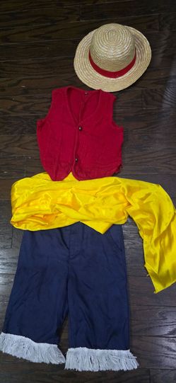 Halloween kids Luffy costume