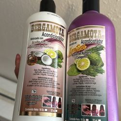 Bergamota Shampoo & Acondiconador Para La Caida Del Pelo