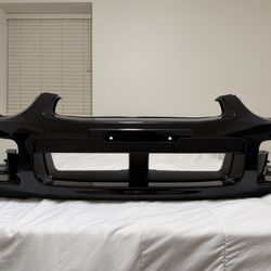 Brand New 04-05 Subaru Impreza WRX STI Front Bumper Obsidian Black Pearl 32J