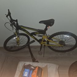 Yellow MONGOOSE BIKE