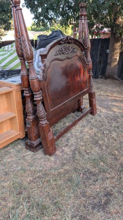 Queen bed frame