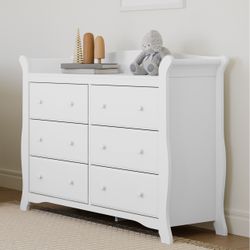 Storkcraft Avalon 6 Drawer Double Dresser