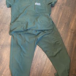 I Have. 2 Sets Scrubs 40.00  Sz 2 Xl Engrave Medical Billing 