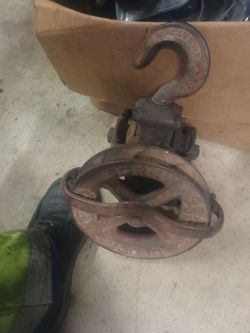 antique winch